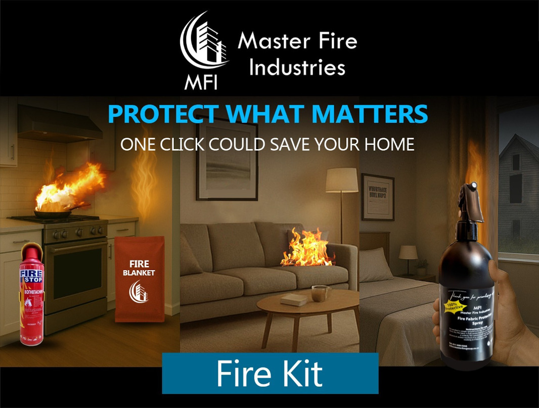 A fire kit is a ready-to-use bundle of essential fire safety tools